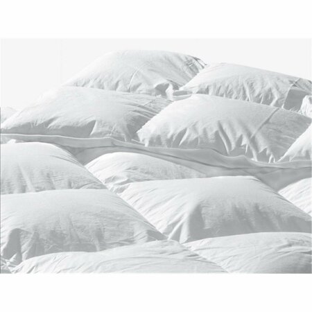 BACK2BASICS Santa Barbara White Goose Down Duvet - White - Twin BA2983643